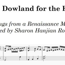 New Release:  "John Dowland for the Harp"